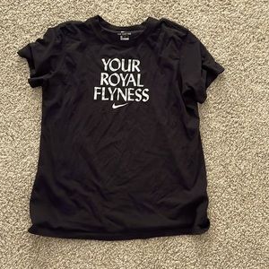 black nike tee : your royal flyness